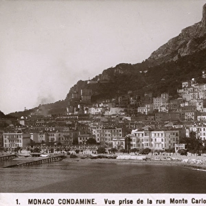 Monaco - view close to the Monte Carlo Road