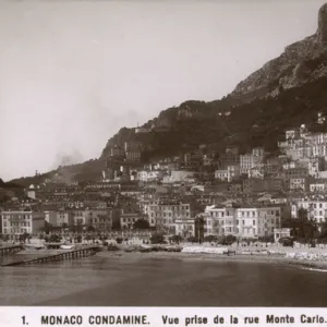 Monaco - view close to the Monte Carlo Road