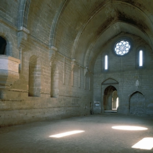 Monastery of Our Lady of Rueda. Refectory. Sastago. Spain