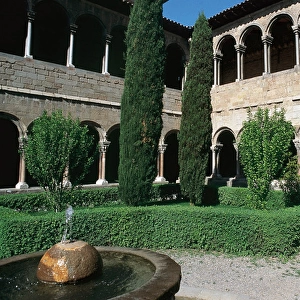 Monastery of Santa Maria de Ripoll. Catalonia. Spain