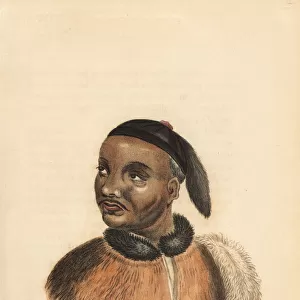 Mongolian man, Chinese fur dealer, 19th century