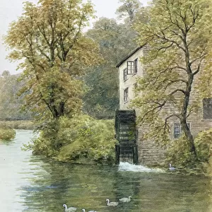 Monnow Mill, Monmouth, Wye Valley, South Wales