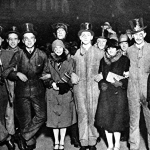 Monocled Glasgow University Undergraduates, 1926