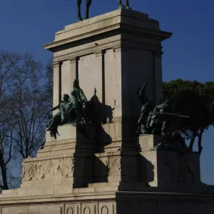 Monument of Giuseppe Garibaldi. Rome. Italy