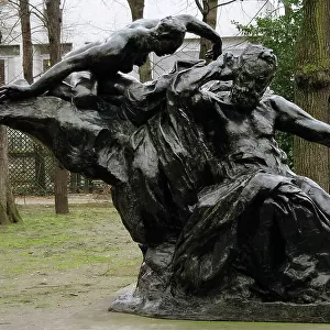 Monument to Victor Hugo, 1890. Sculpture by Auguste Rodin