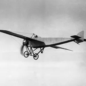 Morane-Soulnier Monoplane Flying at Hendon in 1914