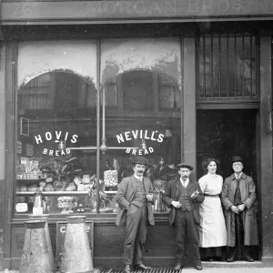 Morgan Bros grocers shop, Maida Vale, London