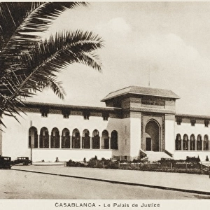Morocco, Casablanca - The Palace of Justice