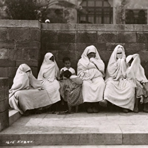 Morocco, North West Africa - Seated Women, Rabat