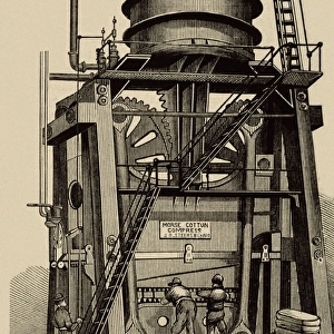 The Morse Cotton Baling Press. Cotton Hydraulic