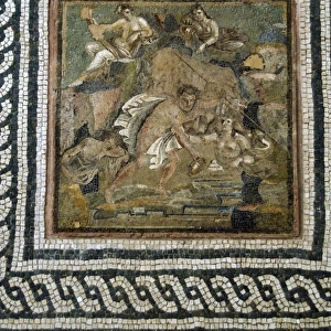 Mosaic depicting Hylas and the Nymphs