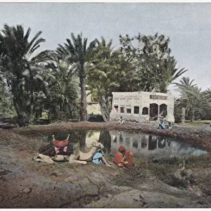 Moses Fountain. Date: circa 1890