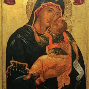 Mother of God (Glykophilousa). Crete, 15th-16th century. Nati