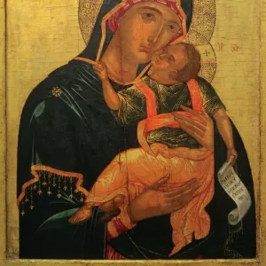 Mother of God (Glykophilousa). Crete, 15th-16th century. Nati