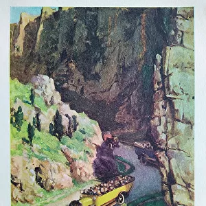 The Motor Picture Book, Through the Cheddar Gorge