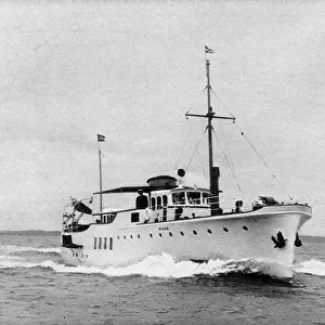 Motor yacht, Wilna, 1935