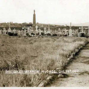 Moudros, Lemnos, Greece - The British Cemetery Date: 1922 Moudros, Lemnos, Greece - The British Cemetery Date: 1922