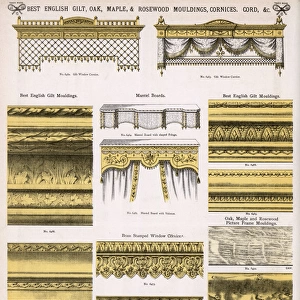 Mouldings and cornices, Plate 175