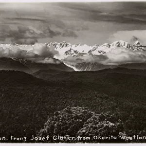 Mount Cook - Tasman - Franz Josef Glacier from Okarito