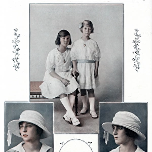 Mountbatten wedding 1922 - royal bridesmaids