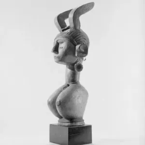 A Mounted African Wooden carving A Mounted African Wooden carving