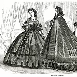 Mourning dress 1861