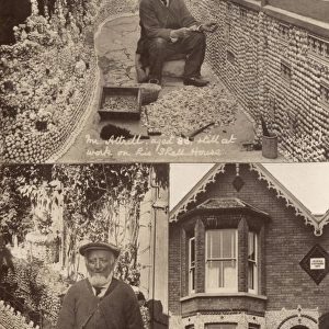 Mr Attrill and his shell house, Cowes, Isle of Wight