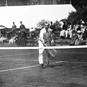 Mr. Brown, Lawn Tennis match