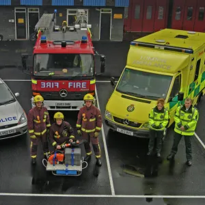 Multi service emergency vehicles