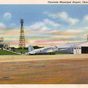Municipal Airport, Charlotte, North Carolina, USA