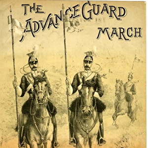 Music cover, The Advance Guard, March