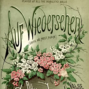 Music cover, Auf Wiedersehen, by Caroline Lowthian