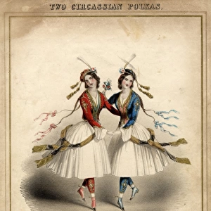 Music cover for Two Circassian Polkas