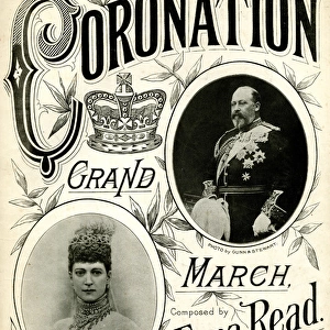 Music cover, Coronation Grand March
