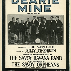 Music cover, Dearie Mine, by Meredith and Thorburn