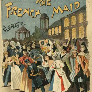 Music cover, The French Maid Waltz