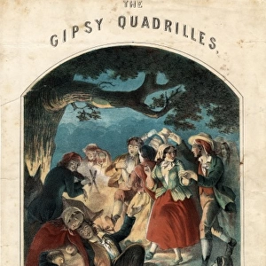 Music cover for The Gipsy Quadrilles