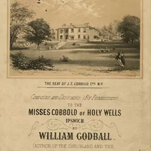 Music cover, Holy Wells Waltzes, Holywell Park, Ipswich