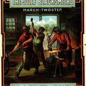 Music cover, The Jolly Blacksmiths March-Twostep