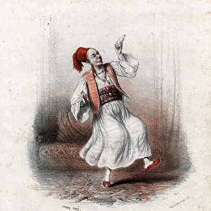 Music cover, Le Caid, Polka of the Bedouins by Pasdeloup