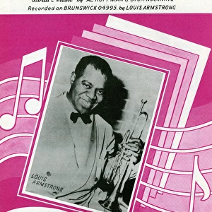 Music cover, Louis Armstrong, Takes Two To Tango