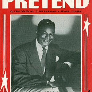 Music cover, Pretend, Nat King Cole