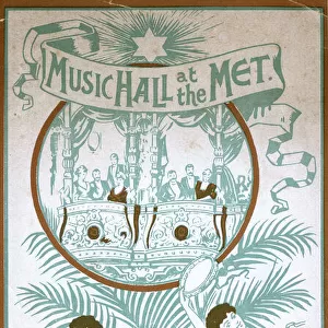 Music Hall at the Metropolitan Theatre, London - Brochure