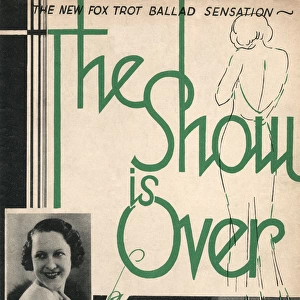 The show is over - Music Sheet Cover