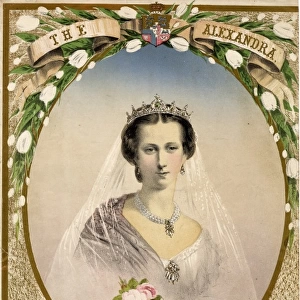 Music sheet cover for The Alexandra March