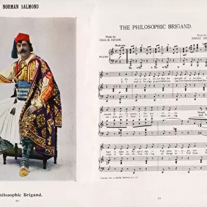 Musical comedy, The Medal and the Maid, song, The Philosophic Brigand