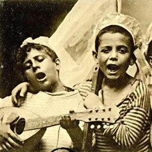 Musical Italian children