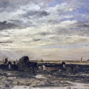 Mussel Collectors by Karl Daubigny Mussel Collectors by Karl Daubigny