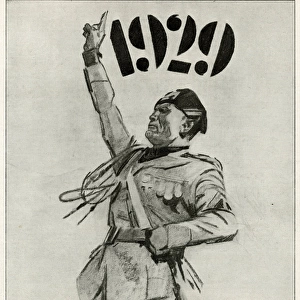 Mussolini / 1929 Poster