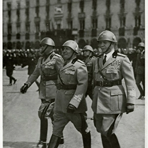 Mussolini / On Parade 1940